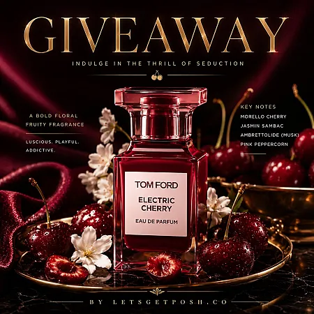 Prize image for Win the Tom Ford Electric Cherry Eau de Parfum