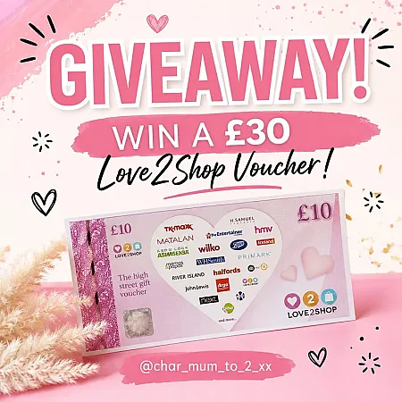 Prize image for Win a £30 Gift Card for Love 2 Shop