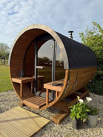 Win a Cosy Cow Sauna Experience for 6 in Portesham, Dorset