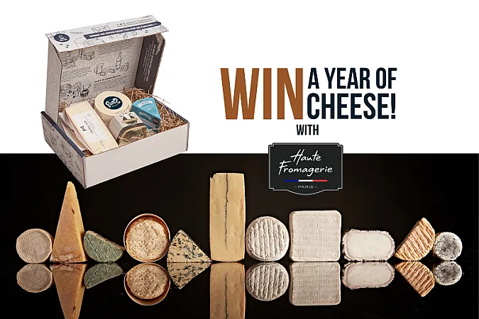 Win 1 of 3 12-month subscriptions to the Pong Cheese Club