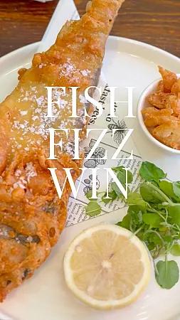 Prize image for Win Fish & Chips with Champagne for Two at Caxton Grill