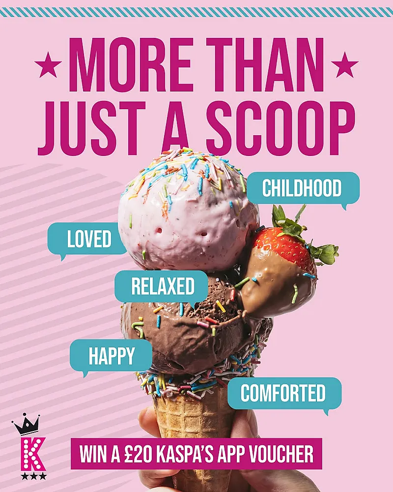 Win 3 x £20 Kaspa's App Voucher