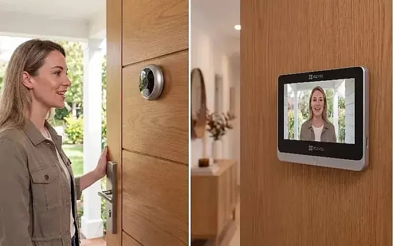 Win an EZVIZ EP4 Smart Peephole Door Viewer