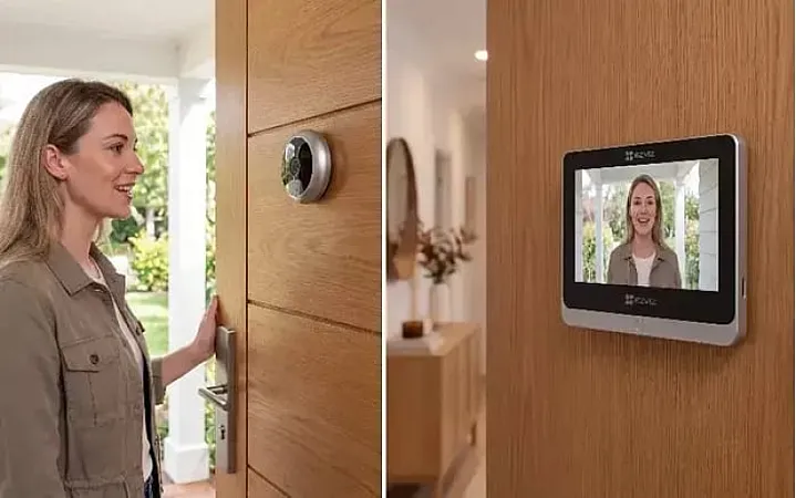 Win an EZVIZ EP4 Smart Peephole Door Viewer
