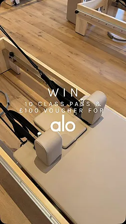 Prize image for Win 10 classes at Luna Love Pilates and £100 to spend at ALO Yoga