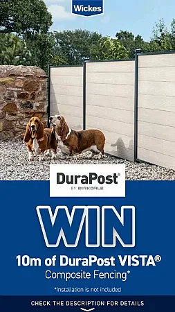 Prize image for Win 10m of DuraPost VISTA Composite Fencing in Your Choice of Shade!