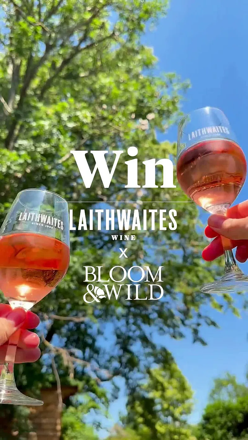 Win Wine & Flowers from Bloom & Wild