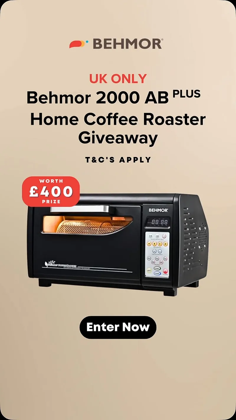 Win a Behmor Home Coffee Roaster worth £400