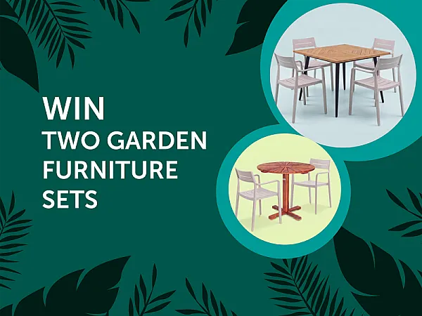 Prize image for Win a Two-Seater or Four-Seater Garden Table and Chairs Set