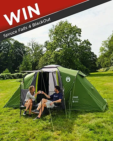 Prize image for Win a Coleman Spruce Falls 4 BlackOut Tent