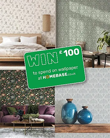 Prize image for Win £100 to spend on wallpaper