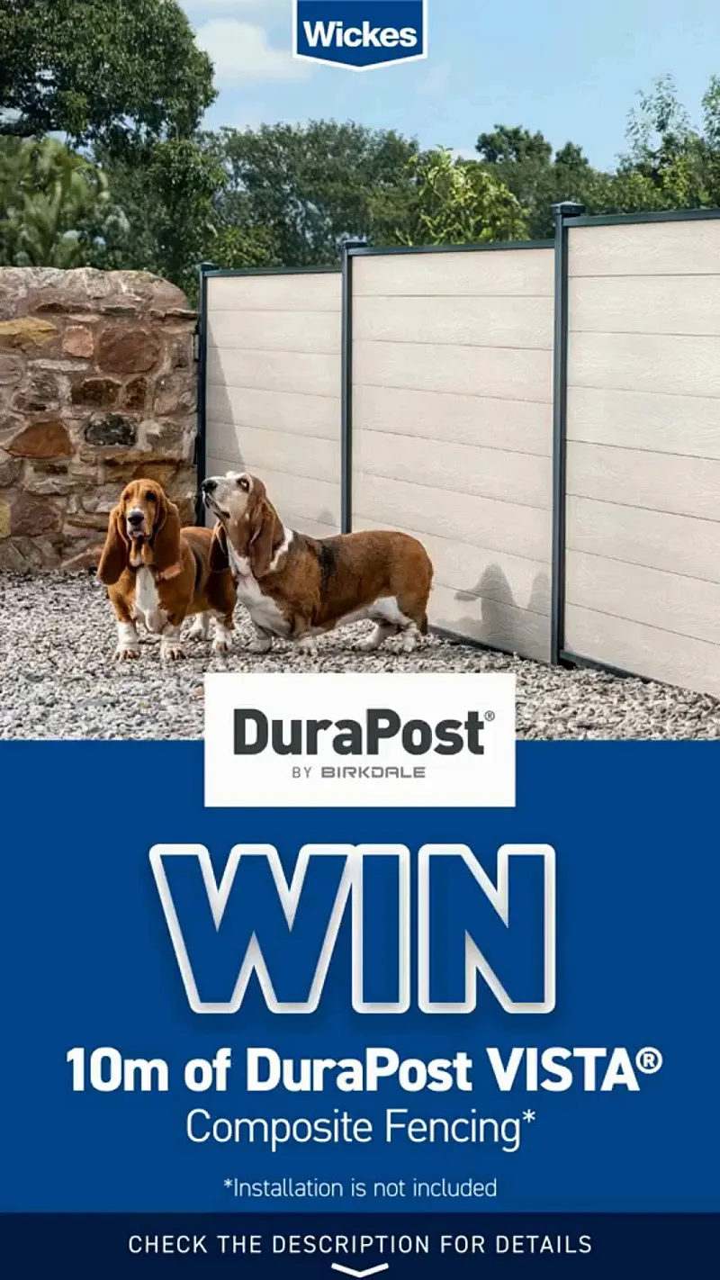 Win 10m of DuraPost VISTA Composite Fencing
