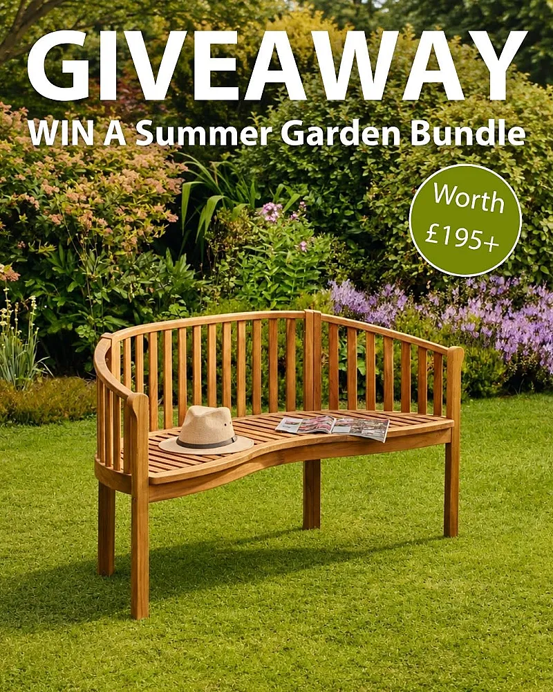 Win a summer patio bundle worth £195+