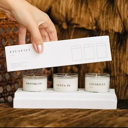 Prize image for Win a beautiful luxury candle set by Escapist