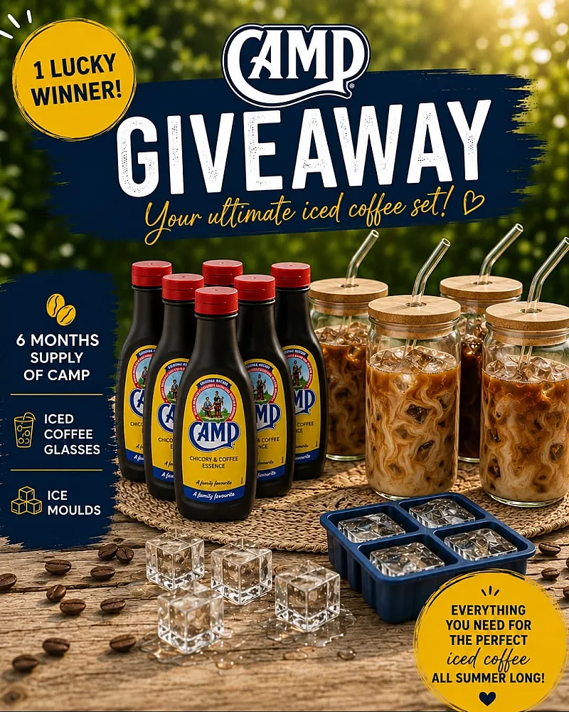 Win a 6 Month's Supply of Camp Coffee