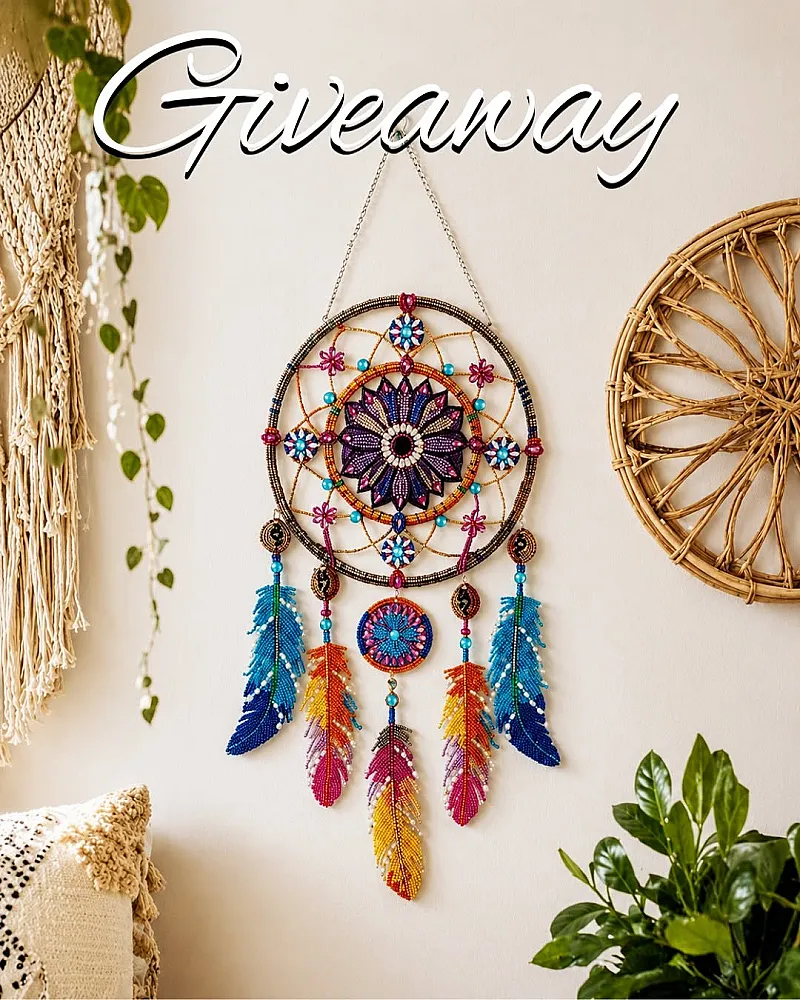 Win a Mandala Dreams Crystal Art Hanging Decoration Kit