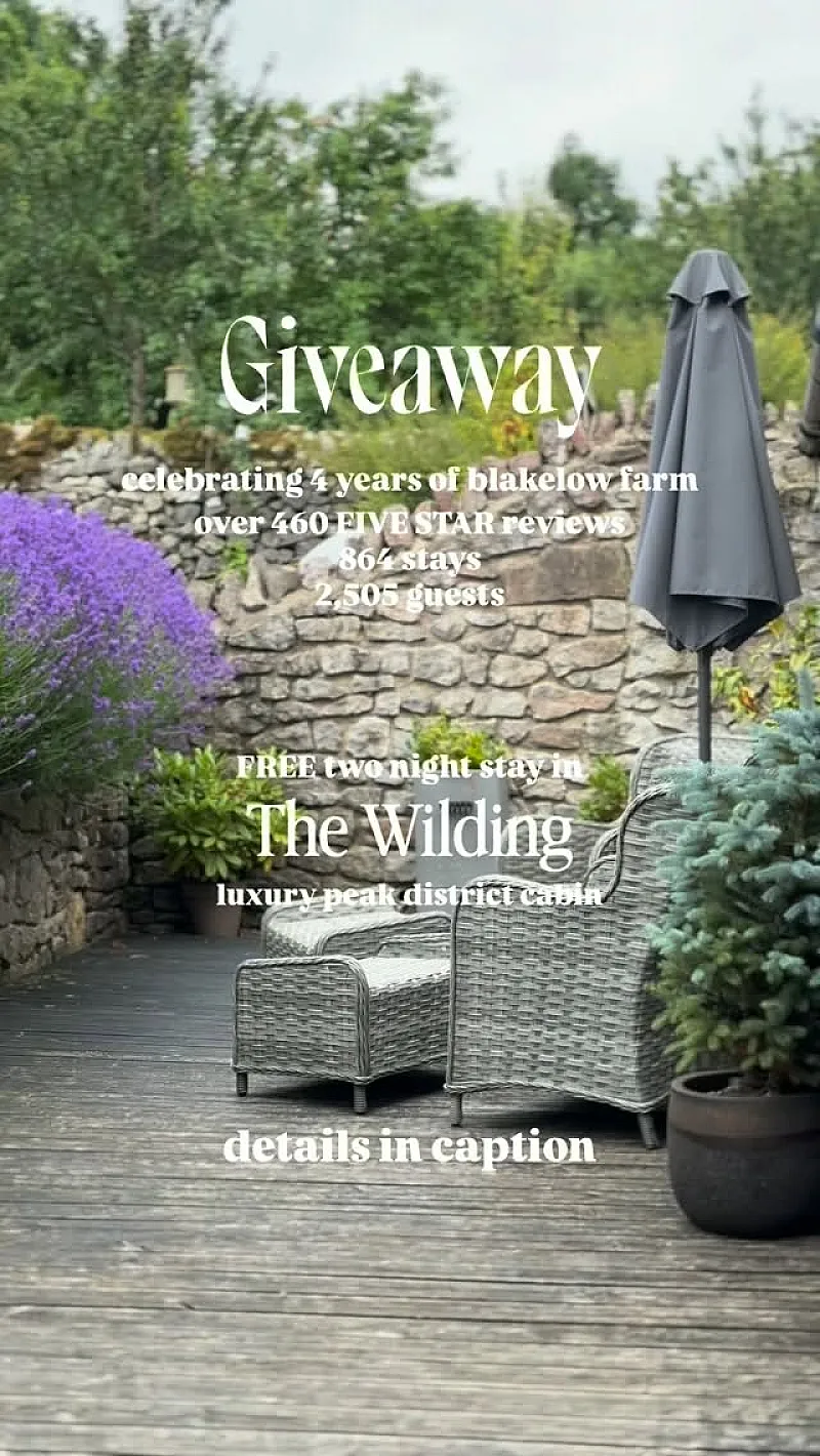 Win a 2 Night Peak District Break