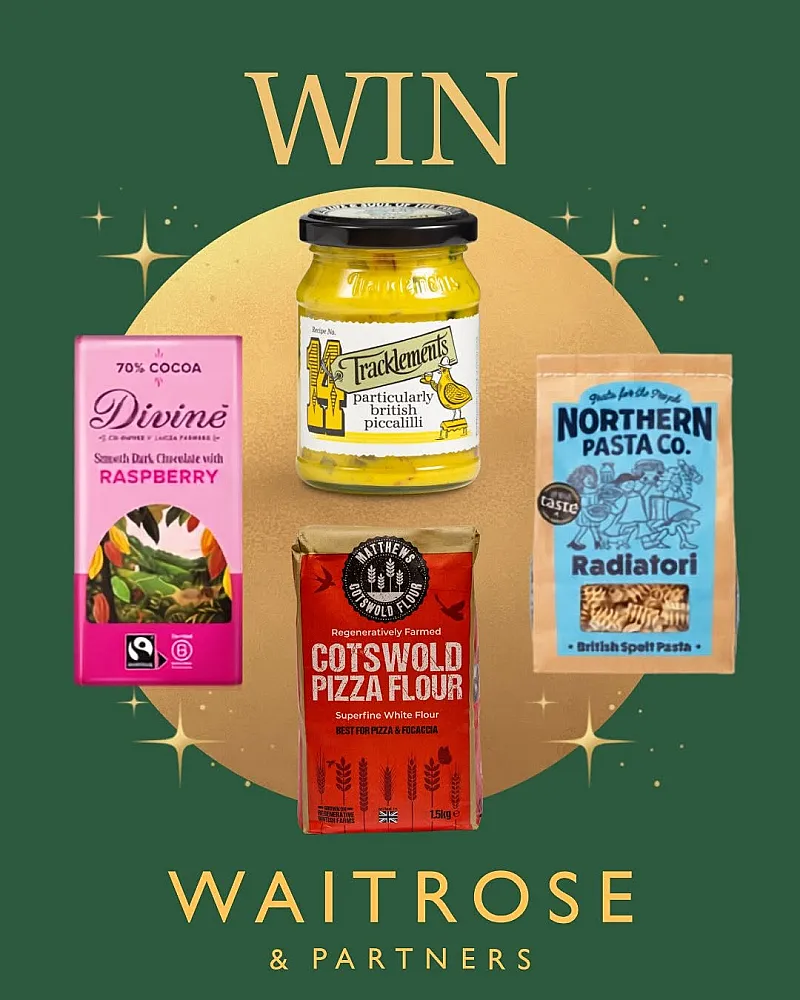 Win the ultimate Waitrose foodie bundle