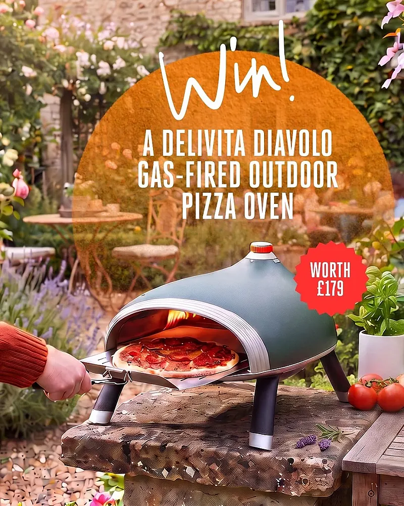 Win a DeliVita Diavolo Pizza Oven and Borderfields British Rapeseed Oils