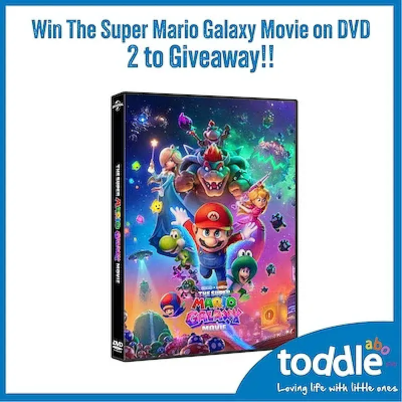Win 1 of 2 copies of The Super Mario Galaxy Movie on DVD