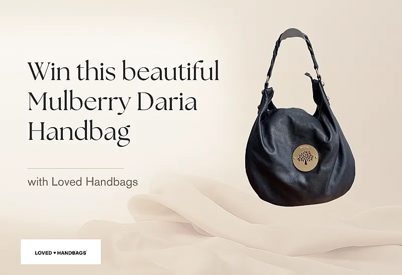 Win a pre-loved Mulberry Daria Handbag in classic black