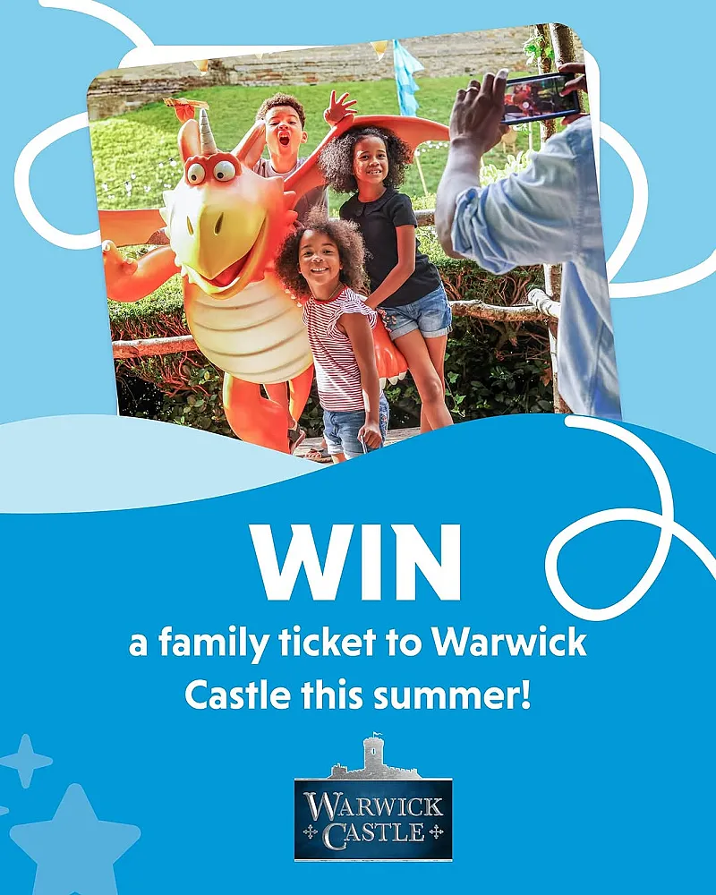 Win a Family Ticket for 4 to Warwick Castle