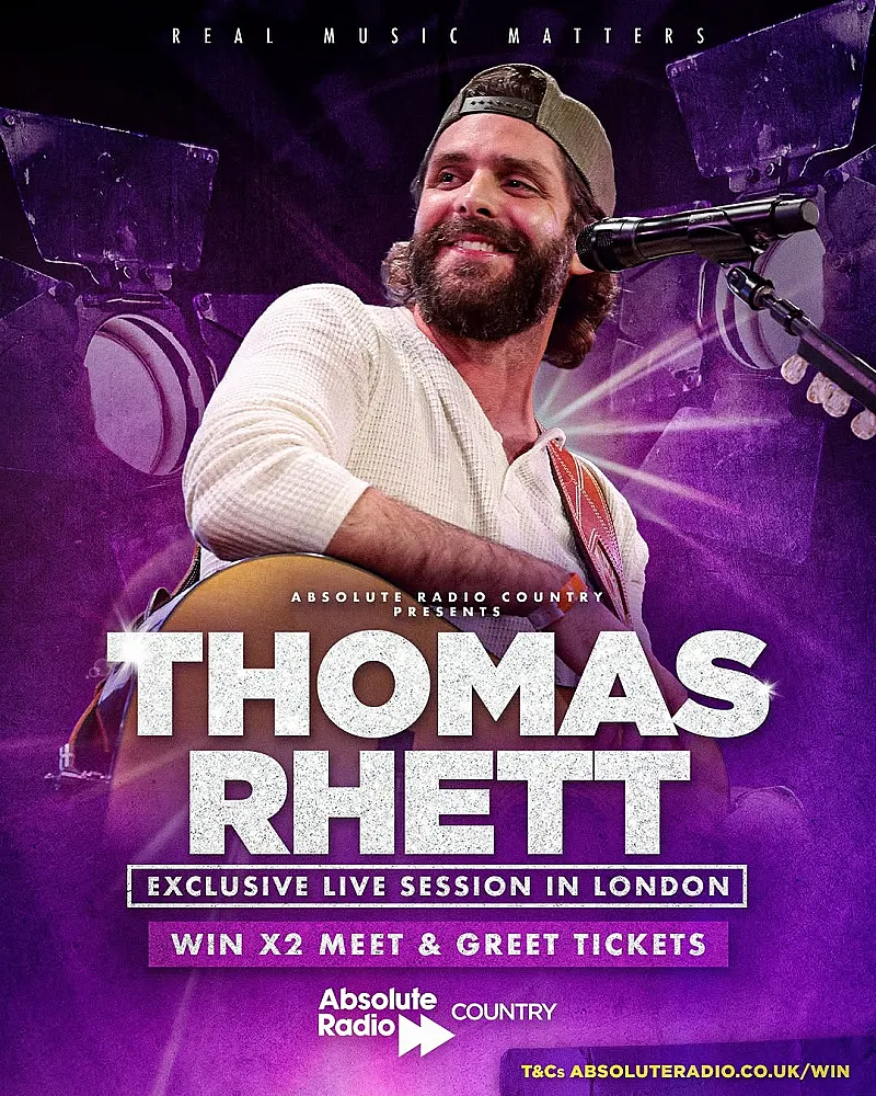 Win Access to Thomas Rhett Live Session with Meet & Greet in London
