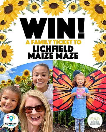 Prize image for Win a Family Ticket to Lichfield Maize Maze