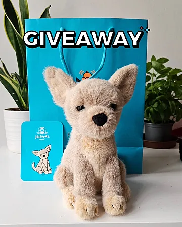 Win a Jellycat Yapsby Chihuahua