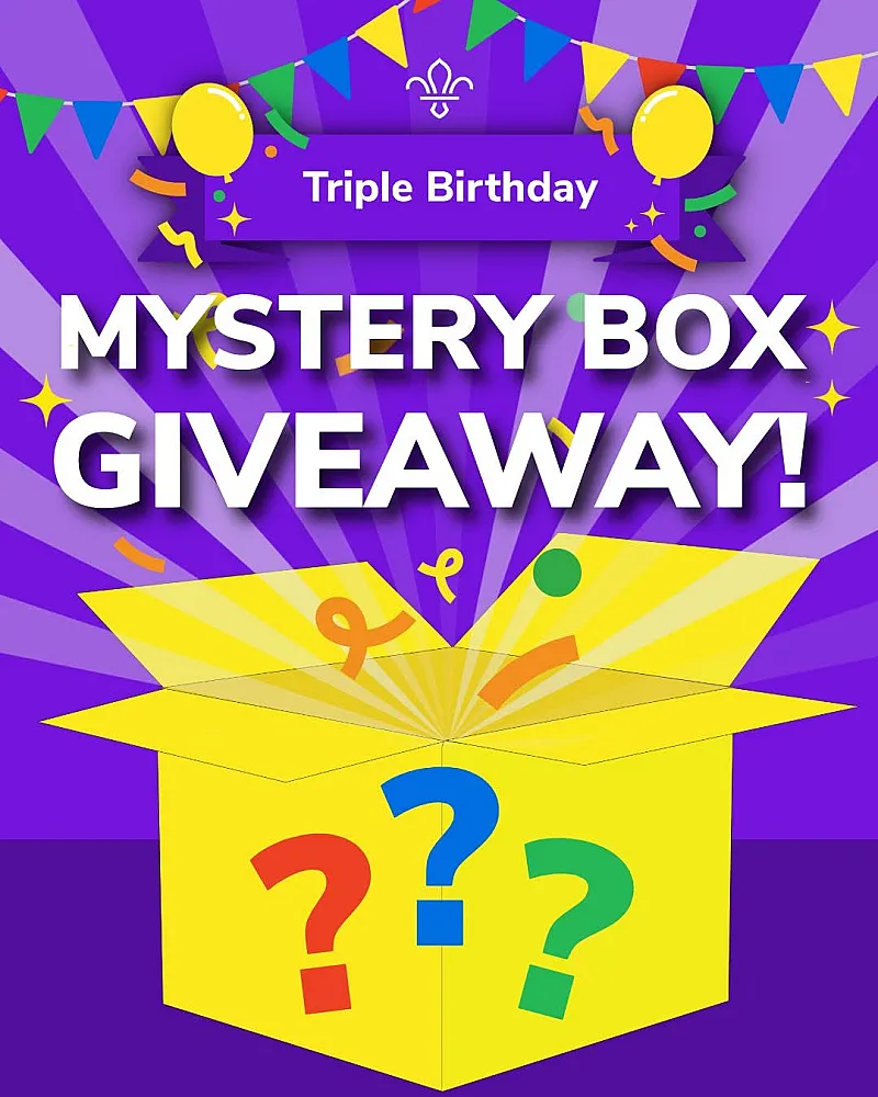 Win 3 Mystery Boxes for Squirrels, Beavers or Cubs