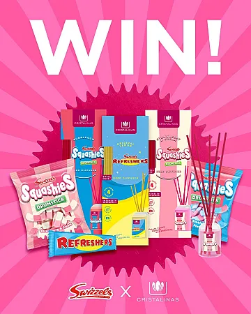Win a Cristalinas and Swizzels Bundle plus a £50 Amazon Voucher