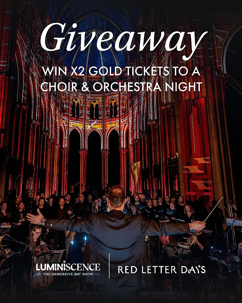 Win a Pair of Gold Tickets to Luminiscence
