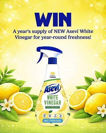 Prize image for Win a Year's Supply of Asevi White Vinegar Spray