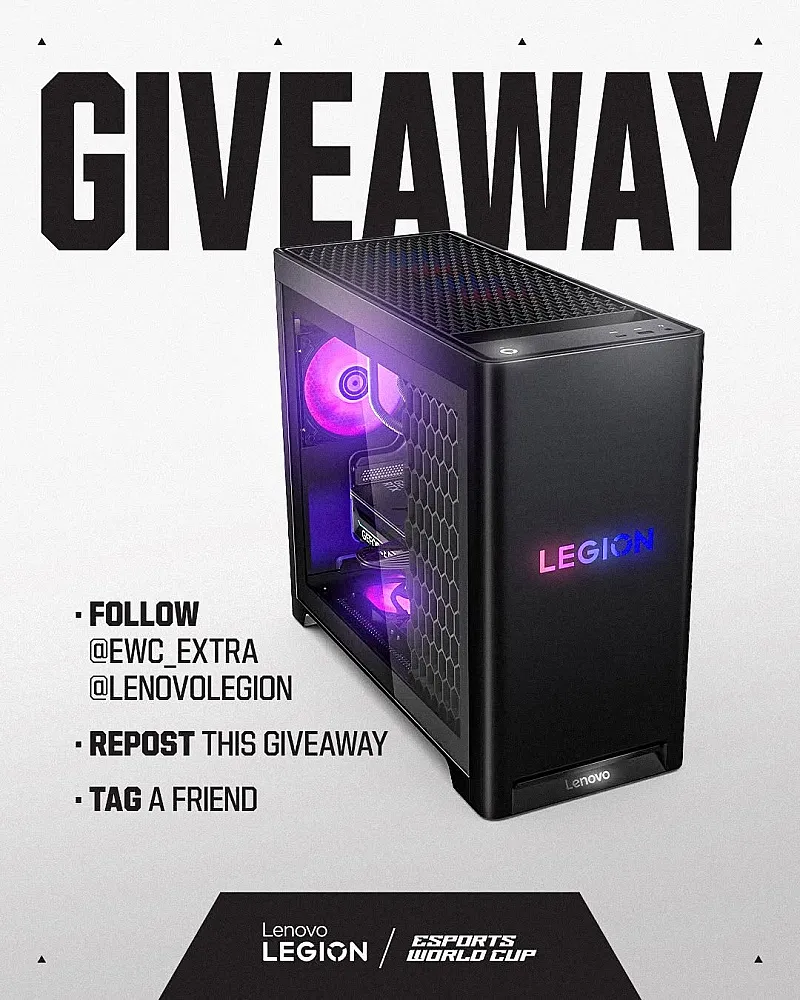 Win 1 of 3 Lenovo Legion T5 30IAS10 Gaming PCs
