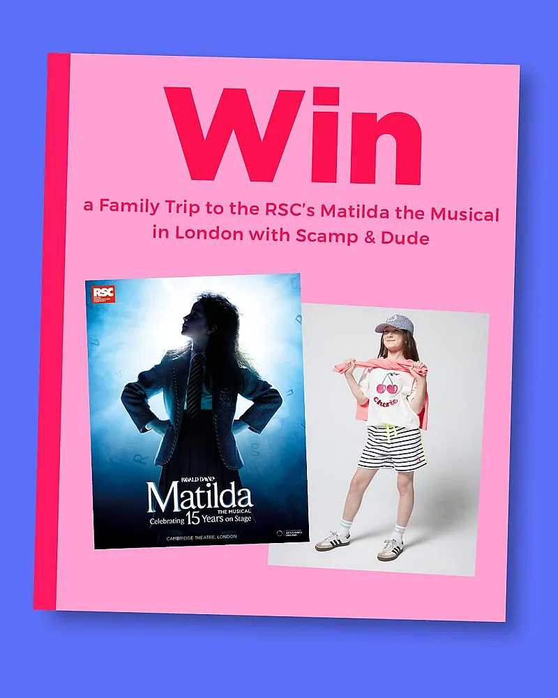Win family tickets to see Matilda & a £200 voucher