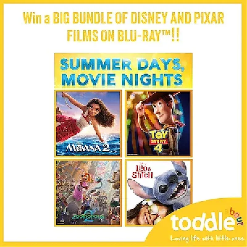 Win a Big Bundle of Disney and Pixar Films on Blu-ray