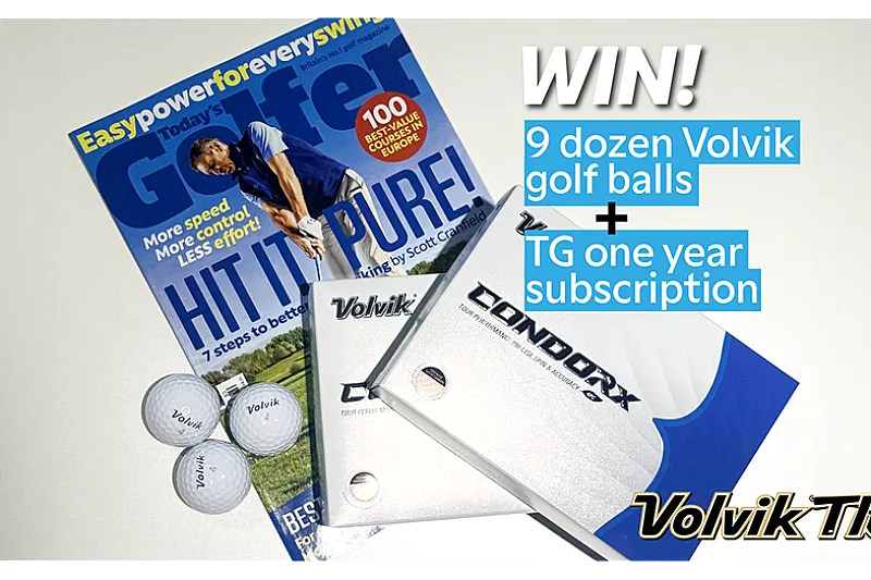 Win a one-year supply of Volvik golf balls and a Today’s Golfer magazine subscription