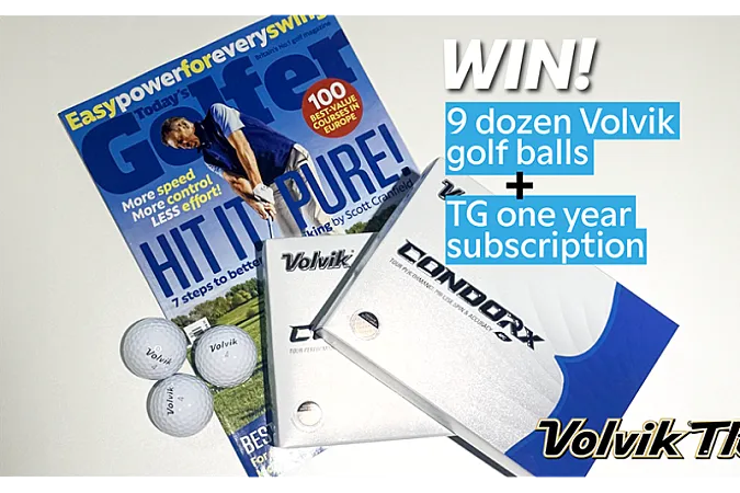 Win a one-year supply of Volvik golf balls and a Today’s Golfer magazine subscription