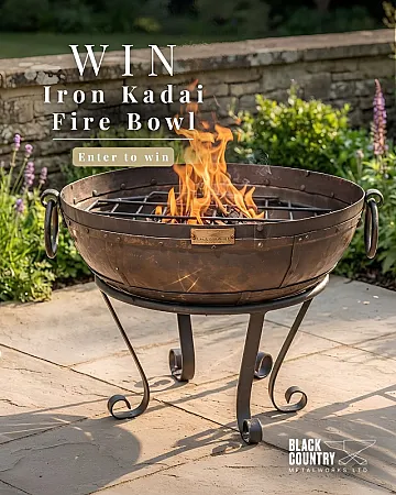 Prize image for Win a Kadai Fire Bowl from Black Country Metal Works
