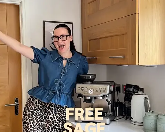 Win a Sage Barista Express Coffee Machine