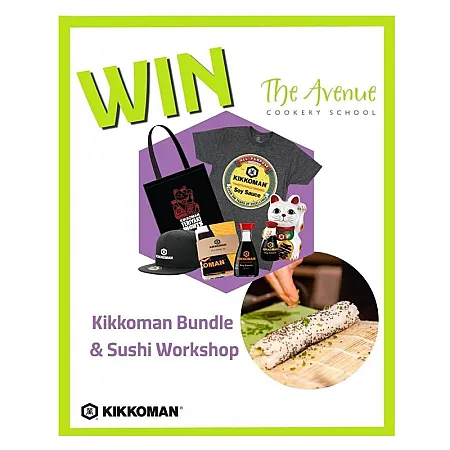Prize image for Win Kikkoman Goodies & Sushi Workshop