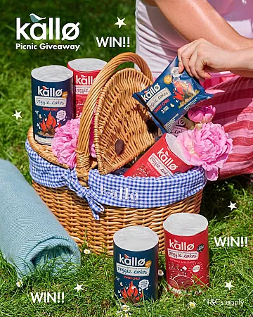 Prize image for Win a Kallø picnic basket & veggie cakes