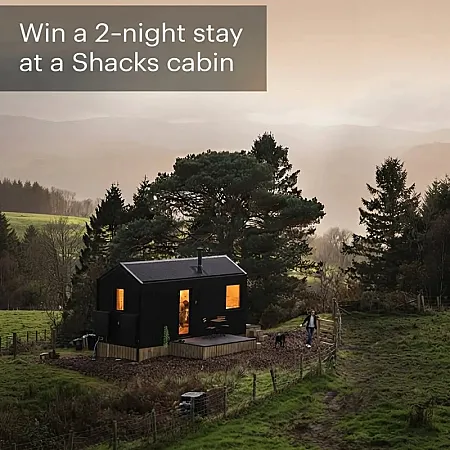 Prize image for Win a Two-Night Stay at a Shacks Cabin
