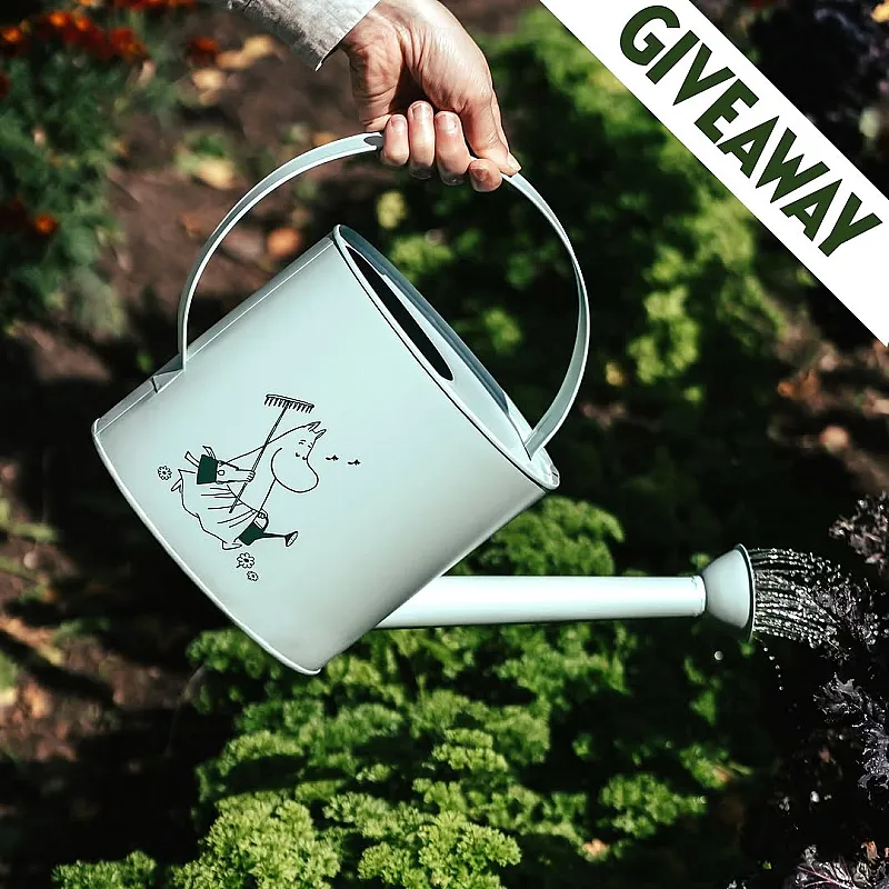 Win a Moomin Gardenia Watering Can