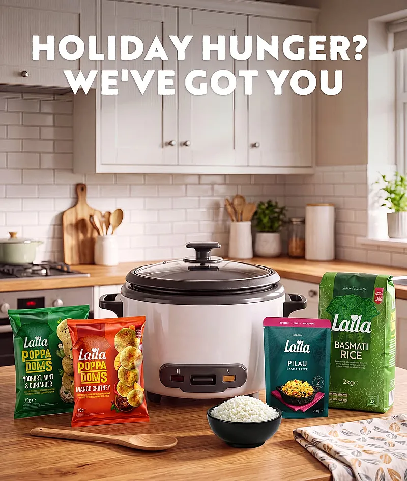 Win a rice cooker plus a bundle of Laila rice