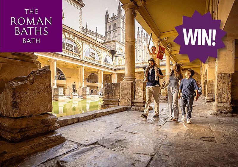 Win a family ticket to The Roman Baths