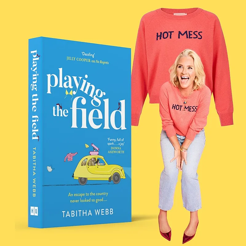 Win a Tabitha Webb 'Hot Mess' Cashmere Knit and a copy of Playing the Field