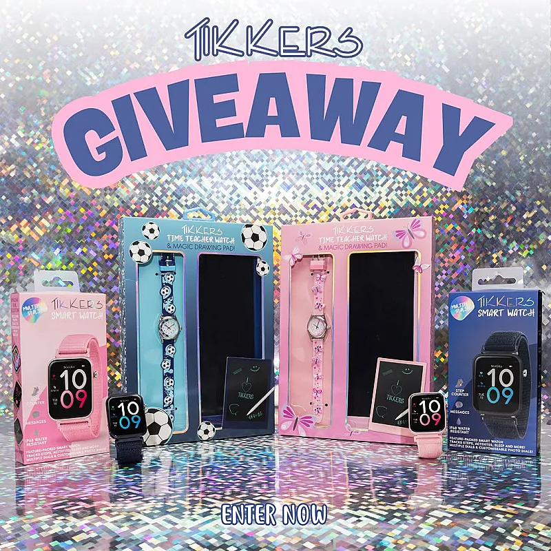 Win a children's watch bundle from Tikkers