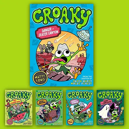 Win a full set of all 5 books in the Croaky series signed by Matty Long
