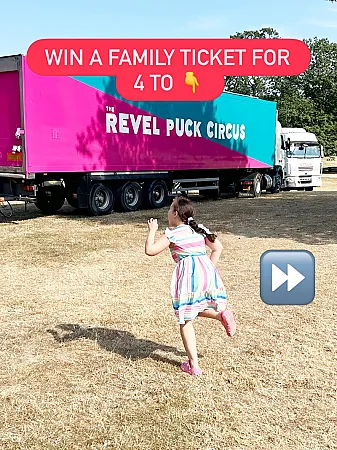 Prize image for Win a Family Ticket to Revel Pucks Circus
